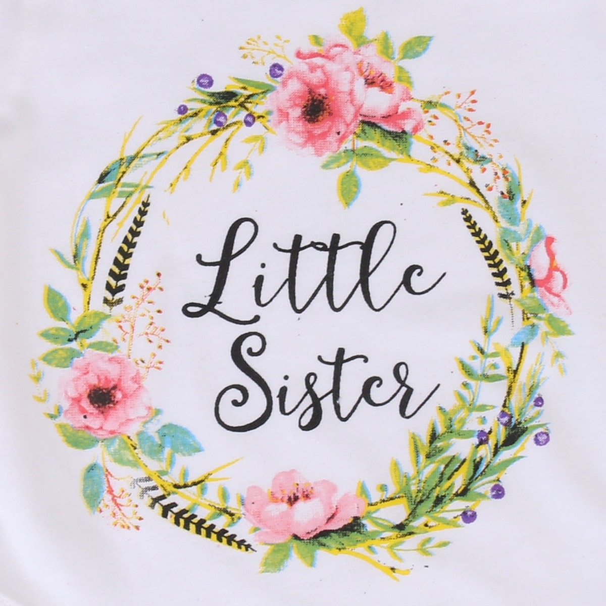 Family Shirts Little Big Sisters Set